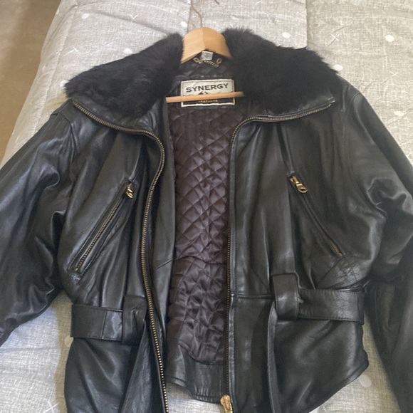 Leather jacket vintage - Picture 7 of 12